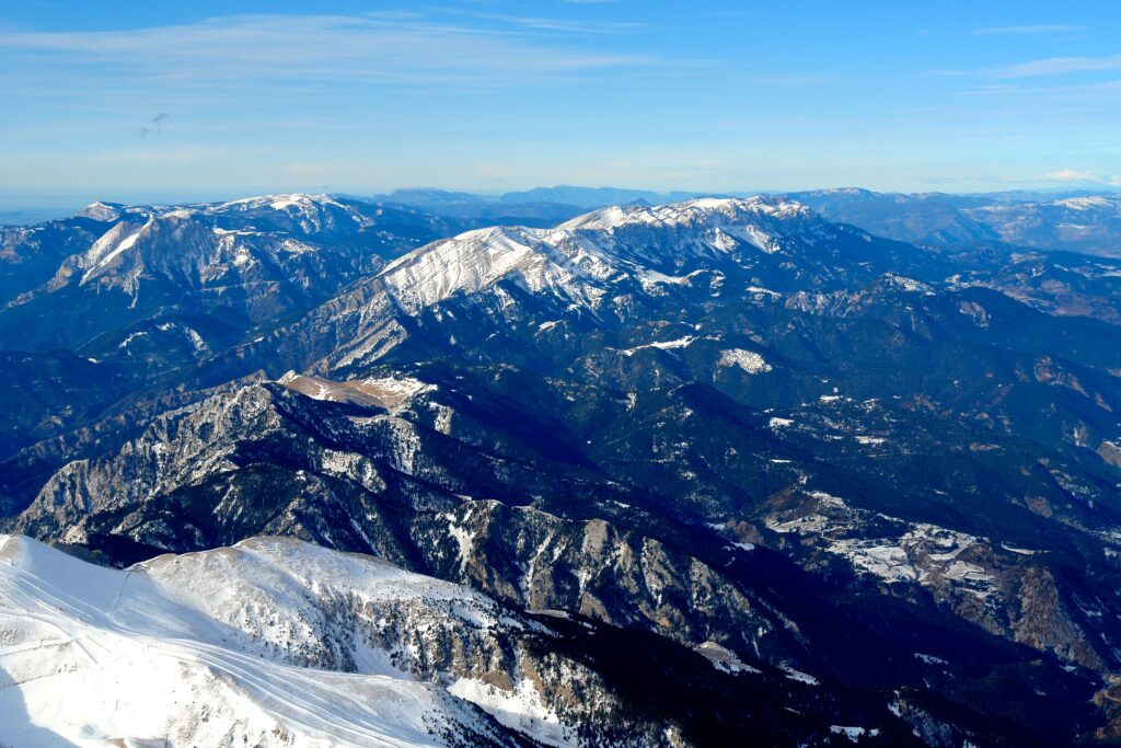 La sierra del Cadí en invierno