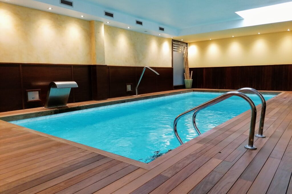 Spa del Hotel Villa Paulita en Puigcerdá, servicio colaborador de Apartamentos Torreta del Llac, La Cerdaña